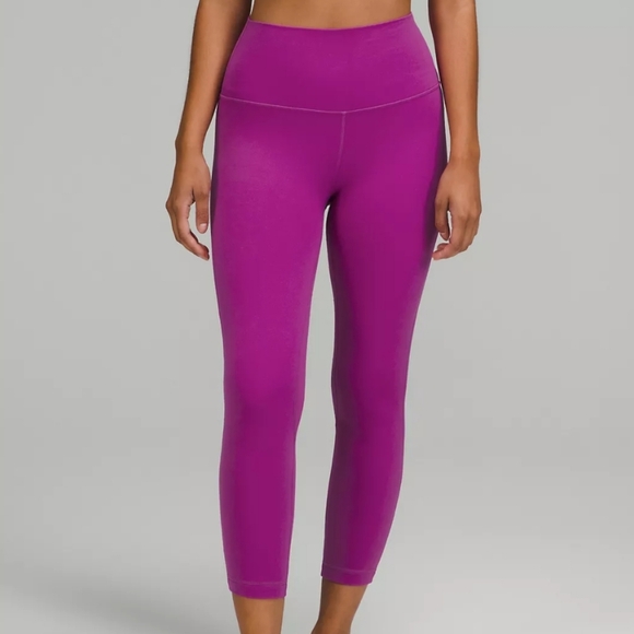 lululemon athletica Pants - Lululemon Women's Plum Leggings